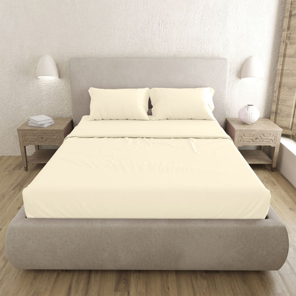 Lemon Bliss Premium Quality 100% Cotton Super Soft Bedsheet Set