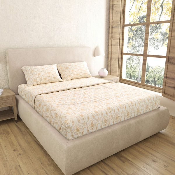 Golden Elegance Restored World's Softest Linen Sheet Set