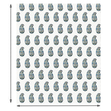 Hand Block Printed Green Kairi Design King Size Bedsheet Crafted in India