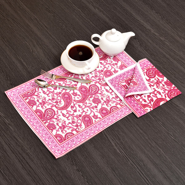 Pretty Pink Kerry Print Set of 13 Table Set