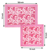 Pretty Pink Kerry Print Set of 13 Table Set