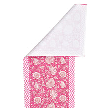 Cream Pink Contemporary Print Set of 13 Table Set