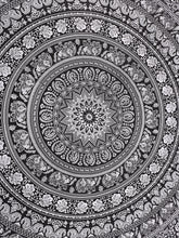 Black and White Floral And Rangoli Roundies